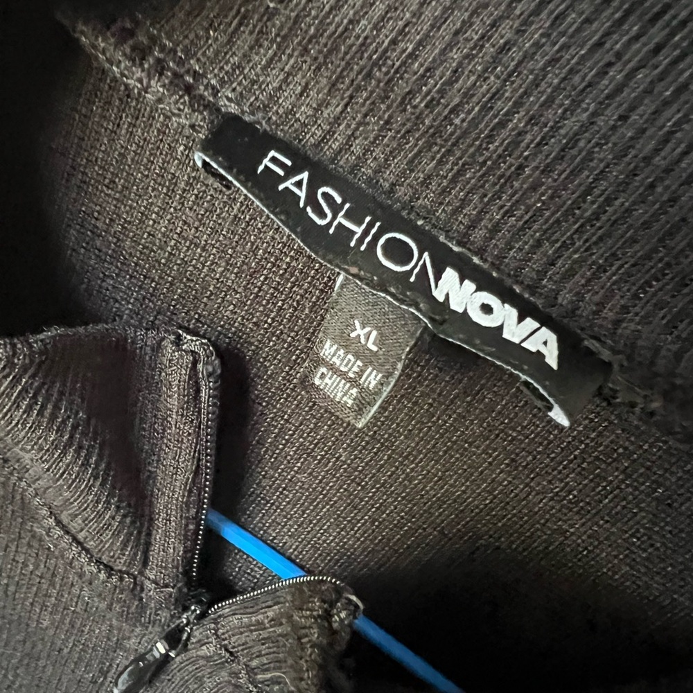 Black Fashion Nova Bodysuit